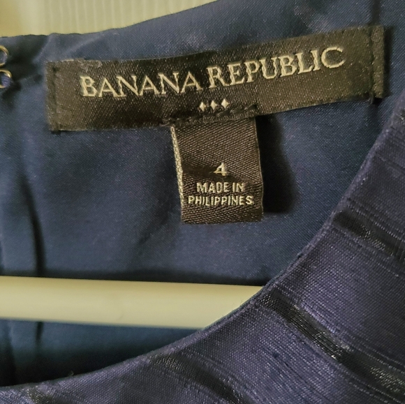 Banana Republic Navy Midi Dress - Picture 3 of 8